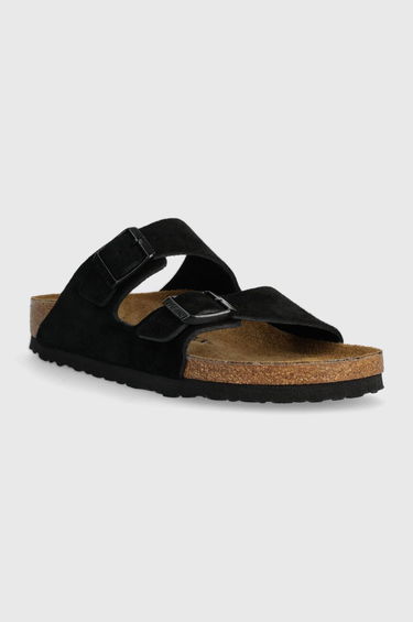 Tenisky a topánky Birkenstock Birkenstock Arizona Suede Sandals Čierna | 1027164, 1