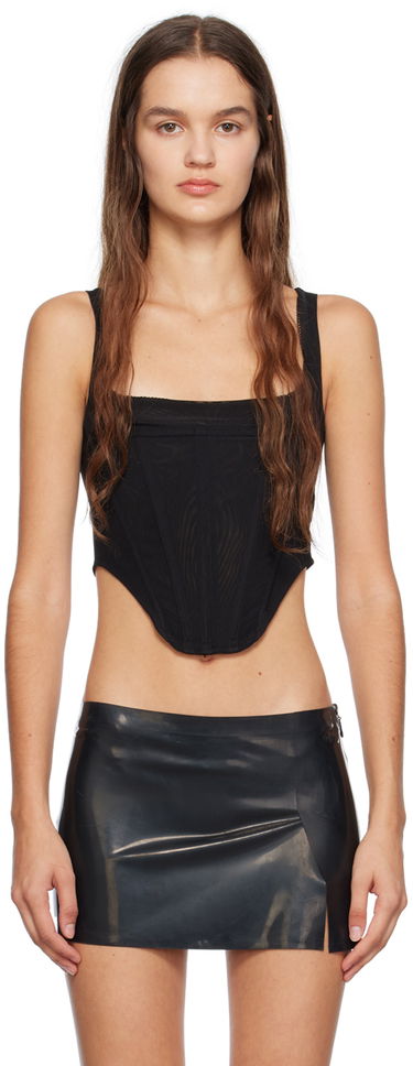 Sukňa Miaou Miaou Campbell Tank Top Čierna | 7020-CL, 0