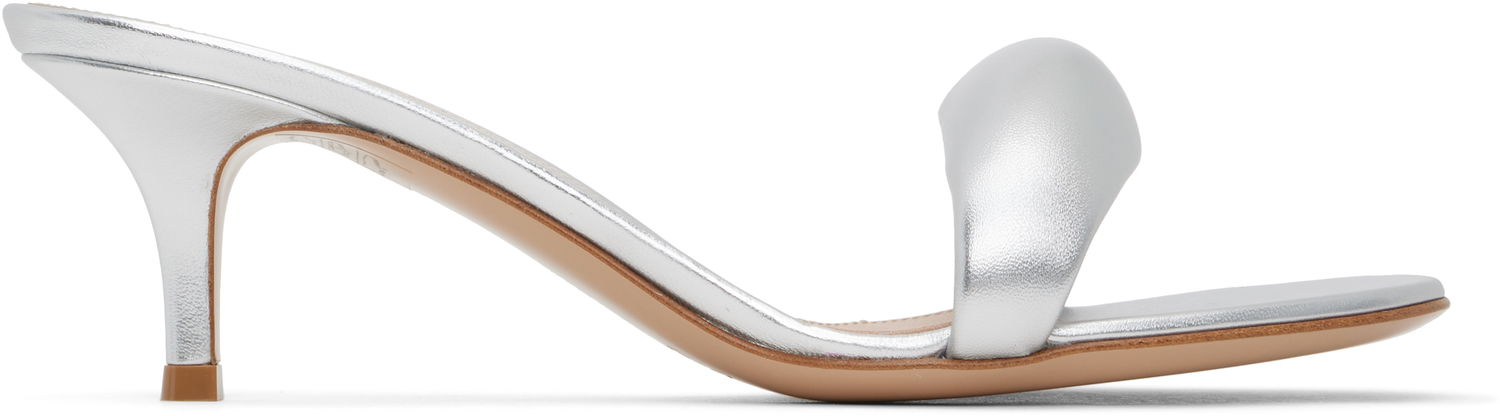 Tenisky a topánky Gianvito Rossi Bijoux 85 Mules Metalická | G18380-55RIC-NPS, 0