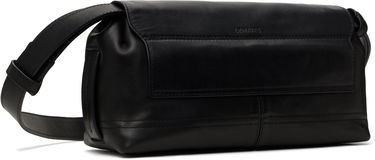 Taška cez rameno LEMAIRE Lemaire Small Gear Leather Crossbody Bag Čierna | BG0084 LL0122, 2