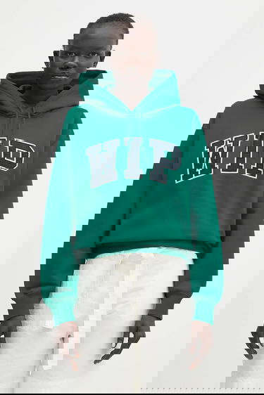 Mikina Carhartt WIP Hooded WIP Sweatshirt with Appliqué Zelené | I034719.2PBXX, 0