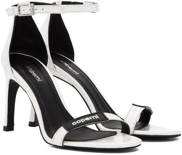 Tenisky a topánky Coperni Skinny Strap Logo Heeled Sandals Biela | COPSH44425, 3