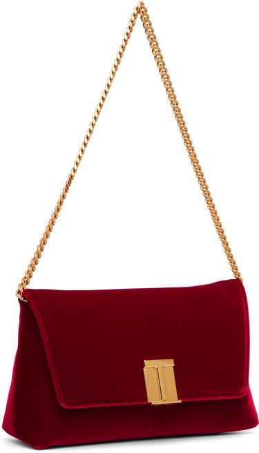Kabelka Tom Ford TOM FORD Velvet Mini Bag Červená | L1886-TVE001X, 1