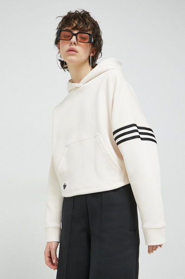 Mikina adidas Originals Adicolor Neuclassics Hoodie Béžová | IB5921, 0