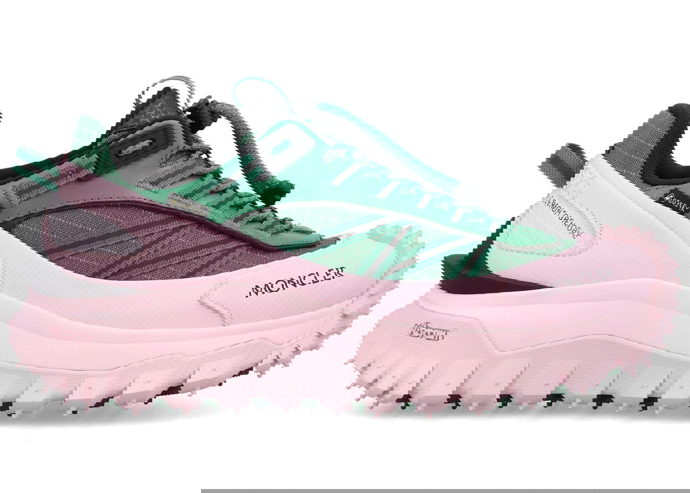 Tenisky a topánky Moncler Trailgrip Gore-Tex Low Pink Green Ružová | 4M00230M2058-P48, 0