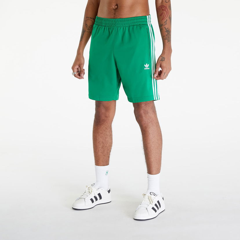 Šortky adidas Originals Adicolor Firebird Shorts Green/ White Zelené | IM9420