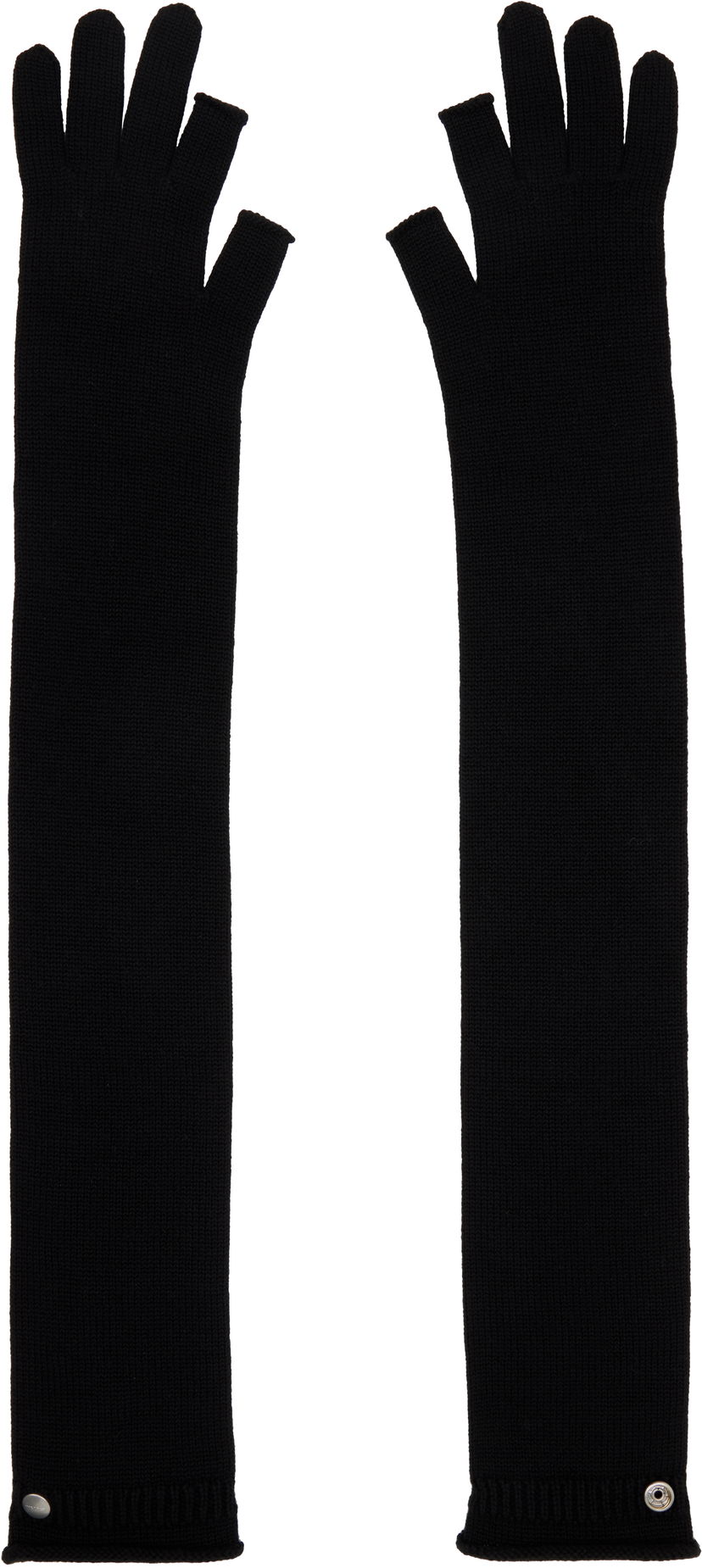 Rukavice Rick Owens Rick Owens Concordians Rasato Knit Opera Gloves Čierna | RP02E4491 M