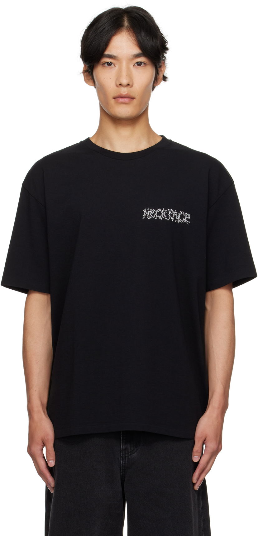 Tričko WACKO MARIA NECKFACE Edition Washed Heavy T-Shirt Čierna | NECKFACE-WM-WT01