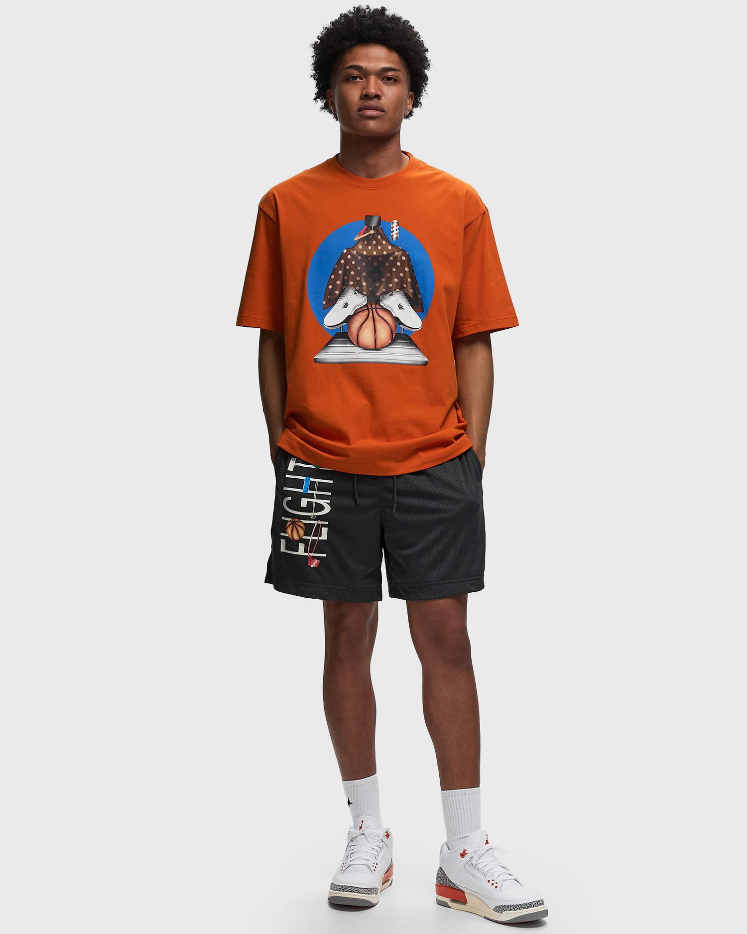 Tričko Jordan Jordan Artist Series by Darien Birks Tee men Shortsleeves Oranžová | HF5472-893, 1