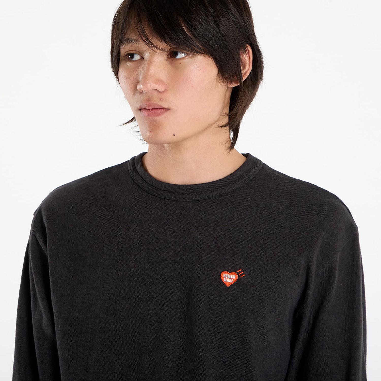 Tričko Human Made HUMAN MADE Graphic Long Sleeve T-Shirt Čierna | HM30CS023BK, 1