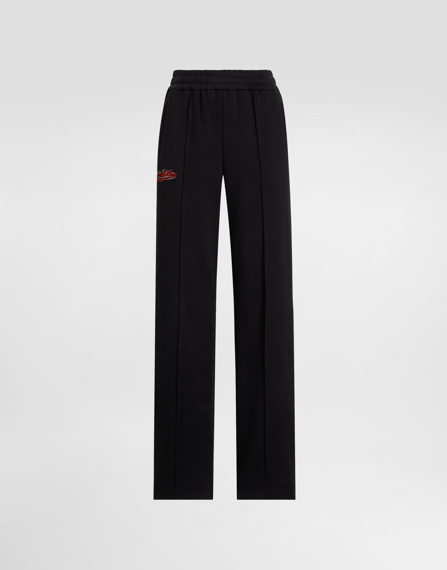 Tepláky Dolce & Gabbana Dolce & Gabbana Fleece Jogging Pants with Patch Čierna | FTC93ZGDDAJN0000, 0