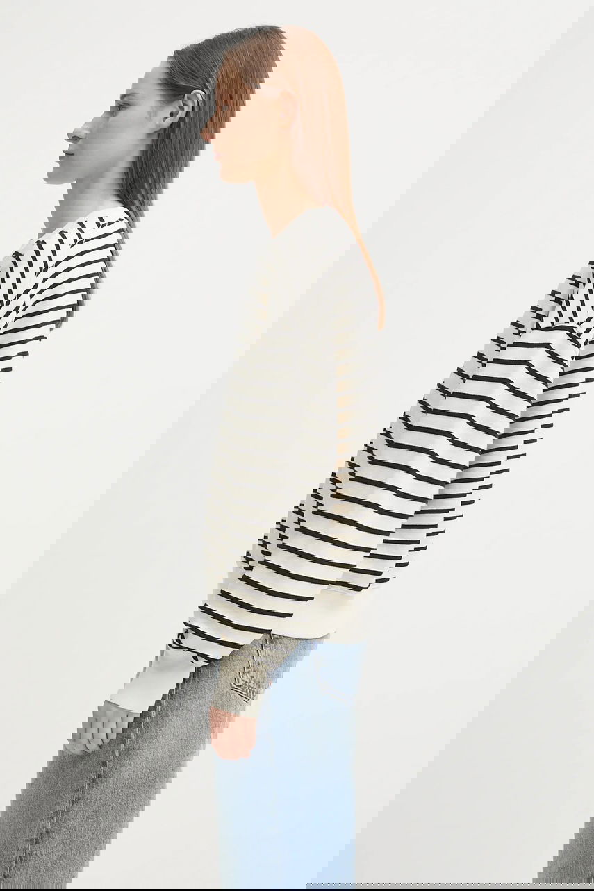 Mikina Anine Bing dean Striped Relaxed Sweatshirt Rôznofarebný | A.08.11436, 1