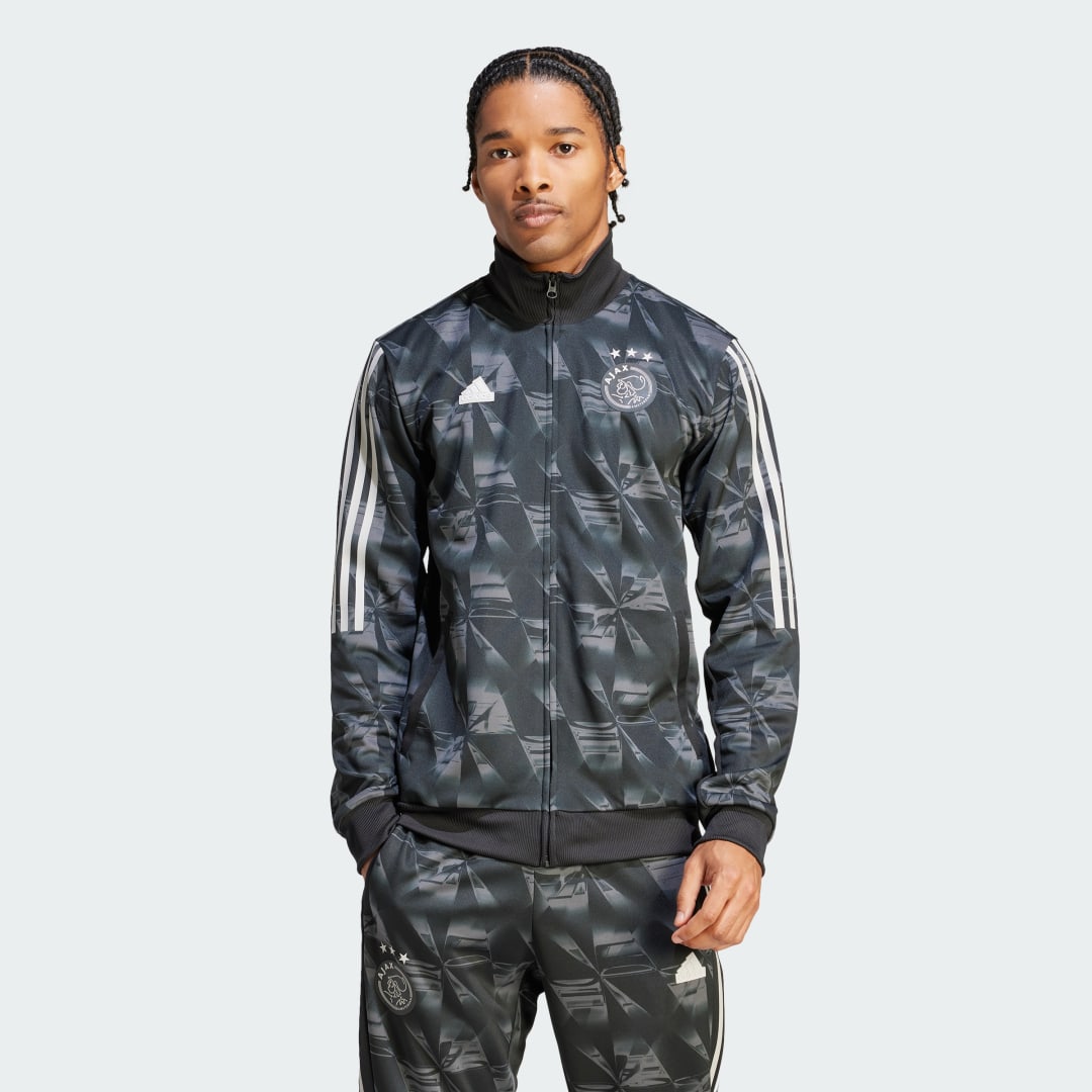 Mikina adidas Originals Ajax Amsterdam Lifestyler Šedá | IP6300, 1