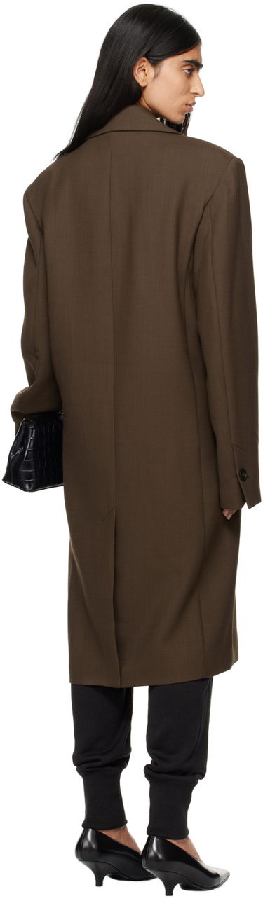 Taška cez rameno TOTEME TOTEME Midi Double Breasted Coat Čierna | 244-WRO0147-FB0061, 2