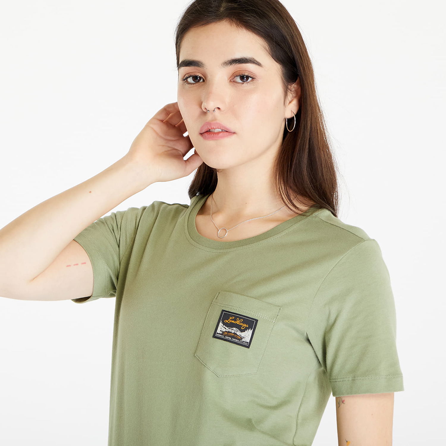 Tričko Lundhags Lundhags Knak T-Shirt Zelené | 1129099-639, 1