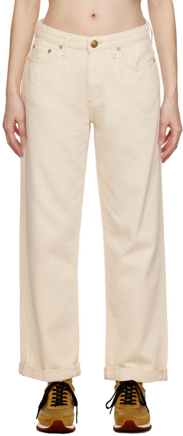 Džínsy rag & bone Rag & Bone Dre Jeans Béžová | WDD23P2947OFEC, 0