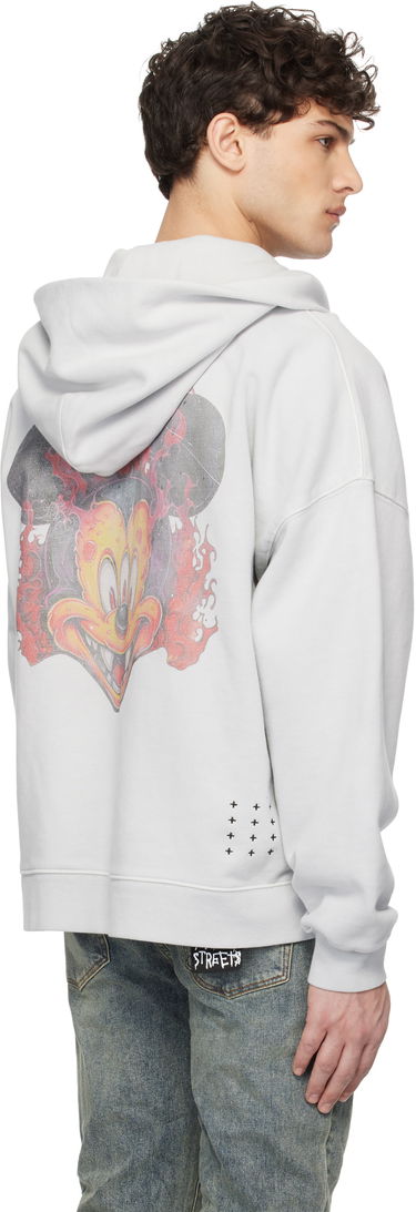 Mikina Ksubi Ksubi Fuego Ekcess Zip Hoodie Šedá | MPS25FL007, 2