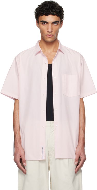 Košeľa NANAMICA Nanamica Regular Collar Wind Short Sleeve Shirt Ružová | SUGS405U, 0