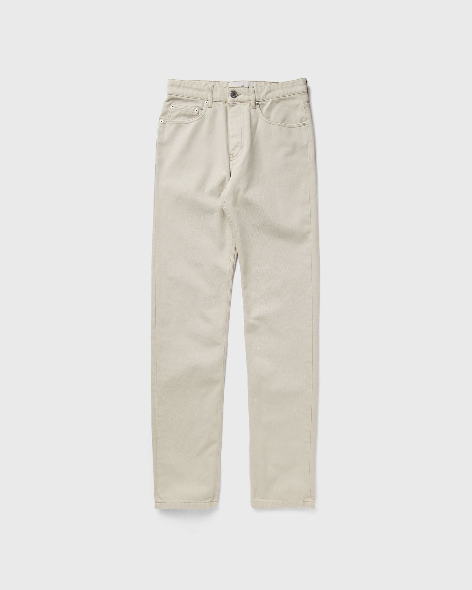 Džínsy AMI Paris JEAN CLASSIC FIT Béžová | HTR001.CO0037-150, 0