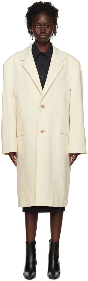 Kabáty LEMAIRE Lemaire Chesterfield Coat Béžová | CO185 LF842, 0
