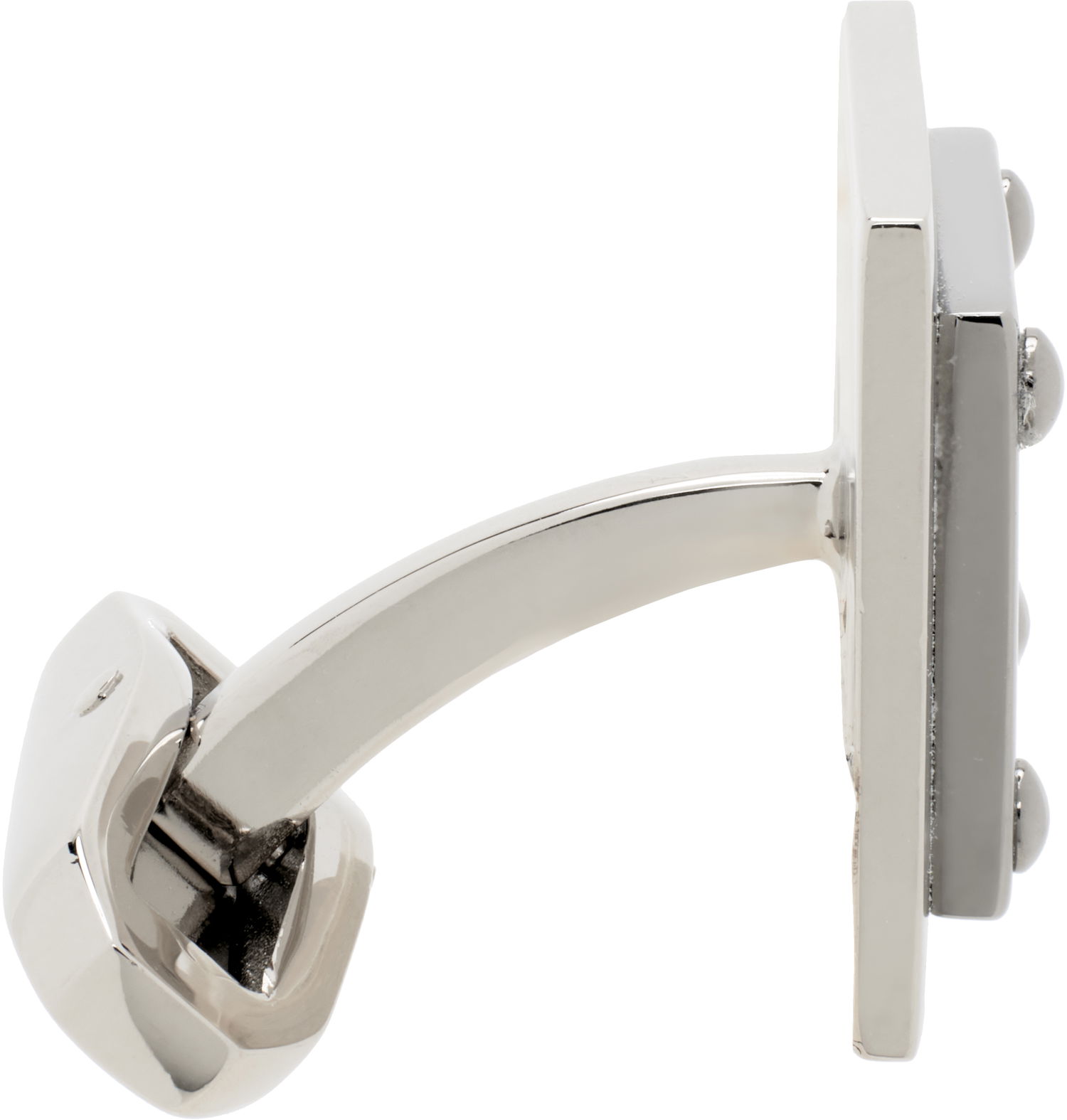 Spona Dolce & Gabbana Dolce&Gabbana Logo Tag Cufflinks Metalická | WFP1T1W1111, 1