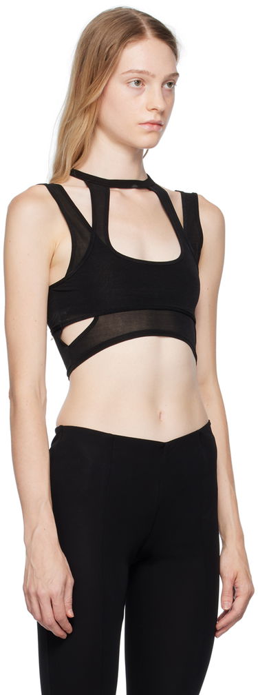 Podprsenka Han Kjøbenhavn Han Kjobenhavn Fine Cutout Tank Top Čierna | W-132991, 1