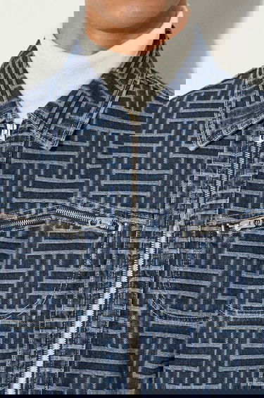 Bunda KENZO Transitional Oversize Trucker Weave Denim Jacket Rôznofarebný | FE65DV3106J2.DD, 6