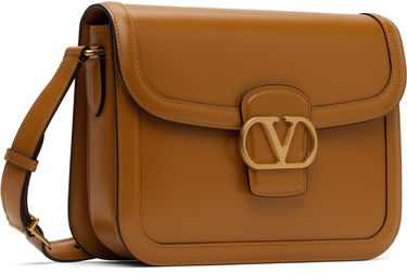 Taška cez rameno Valentino Valentino Garavani 9TO5 Smooth Calfskin Shoulder Bag Hnedá | 6Y2B0D05ECH, 1