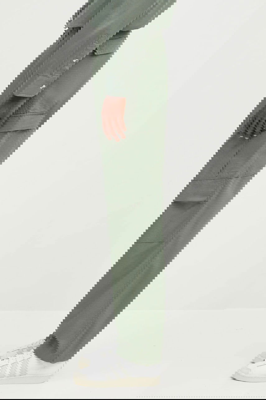 Cargo nohavice Carhartt WIP Cotton Cargo Pants Carhartt WIP Aviation Pant Zelené | I032468.1YF02, 1