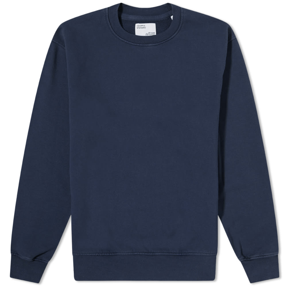 Mikina Colorful Standard Classic Organic Crew Sweat Navy | CS1005-NBL, 0