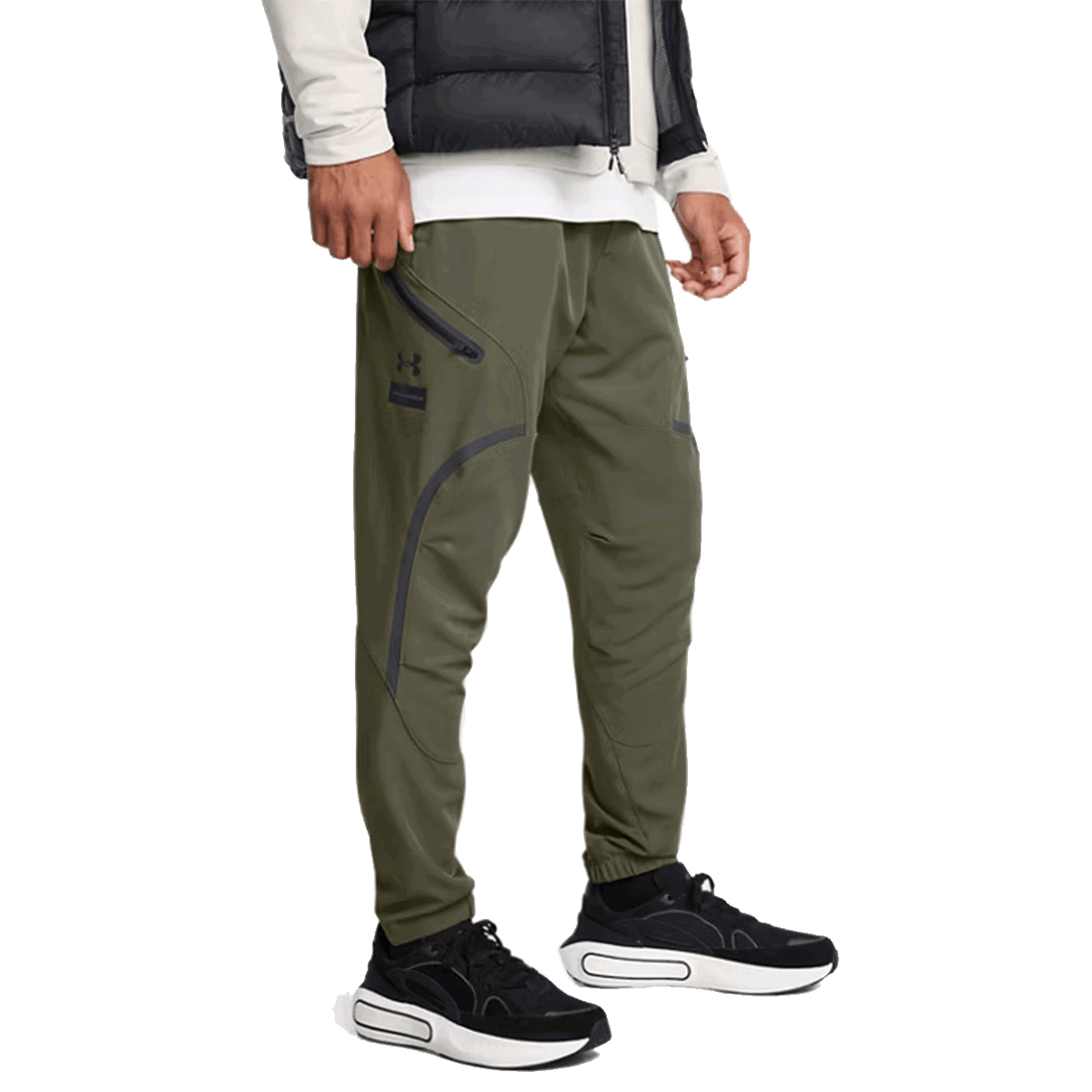 Tepláky Under Armour Unstoppable Utility Pants Zelené | 1352026-391, 0