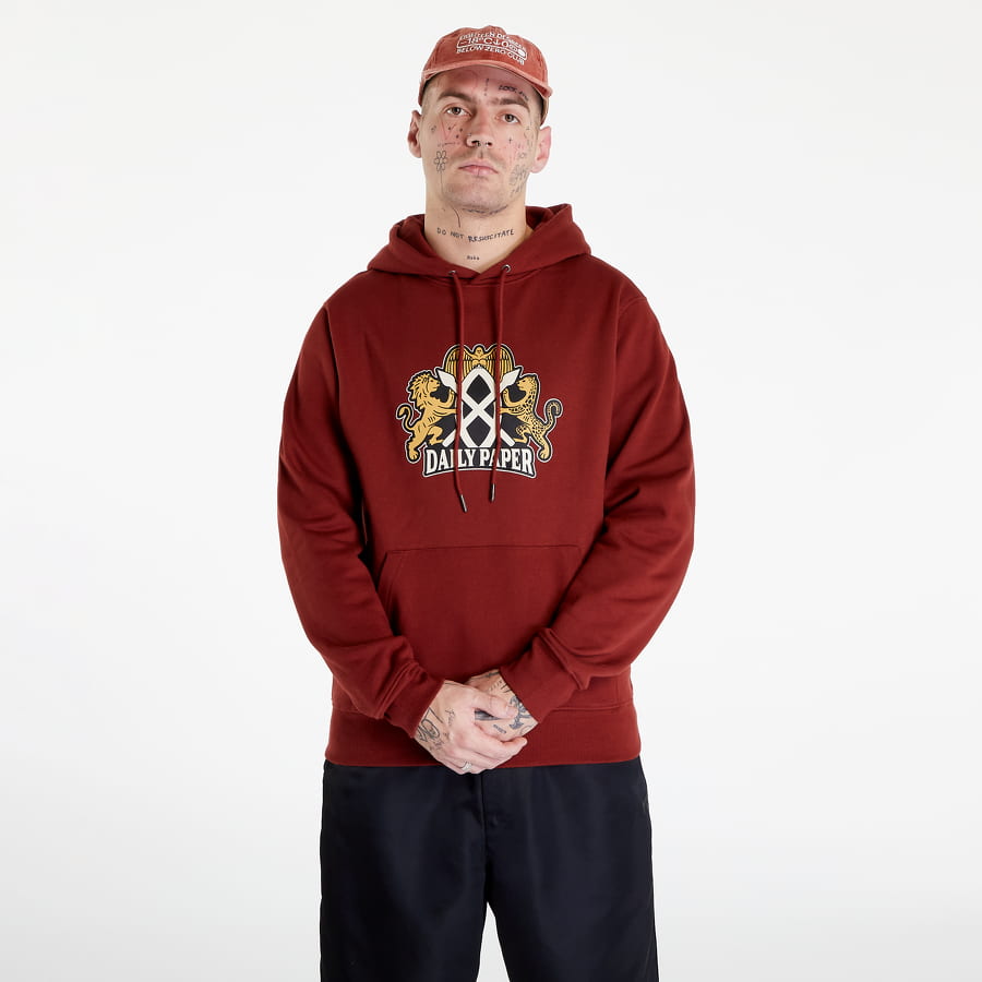 Mikina DAILY PAPER Nakato Hoodie Červená | 2221074, 0