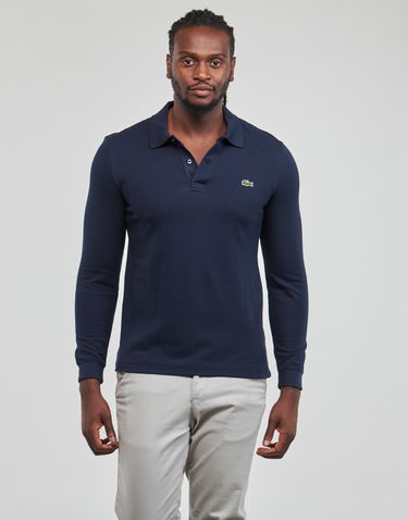 Polo tričko Lacoste Original L.12.12 Slim Fit Long Sleeve Polo Navy | PH4013-166, 1