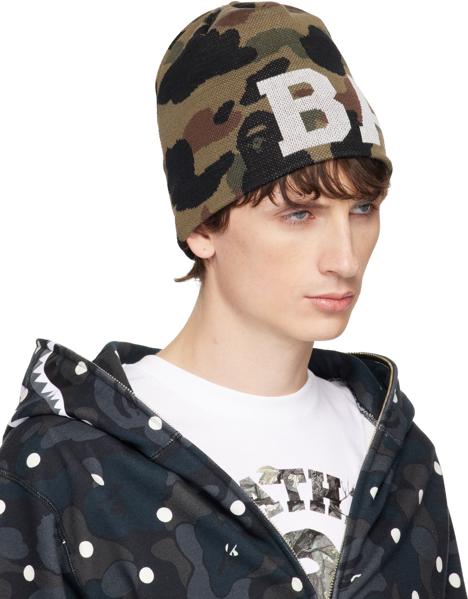 Kulicha BAPE 1st Camo Knit Beanie Rôznofarebný | 001HTL801002M, 1