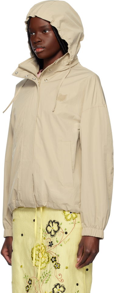 Vetrovka MAISON KITSUNÉ Maison Kitsuné Windbreaker Jacket Béžová | OW02201WQ4045, 3