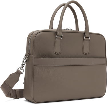 Kabelka BOSS BOSS Embossed Logo Briefcase Šedá | 50529293, 2