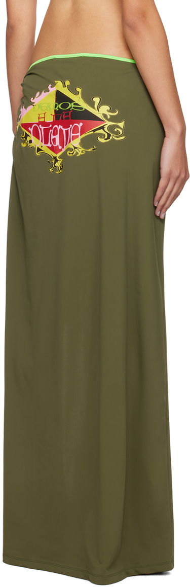 Sukňa Ottolinger Ottolinger Wrap Maxi Skirt Zelené | 501003, 2