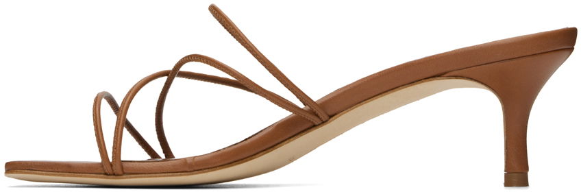 Manolo Blahnik Ninfemu Kitten Heel Mules