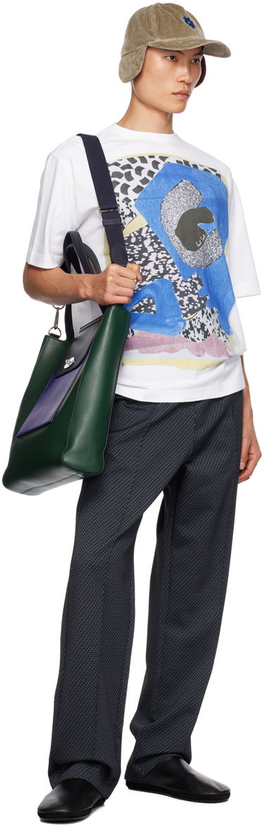 Tričko Paul Smith Paul Smith Print T-Shirt Biela | M1R-110Y-LP4027-01, 3