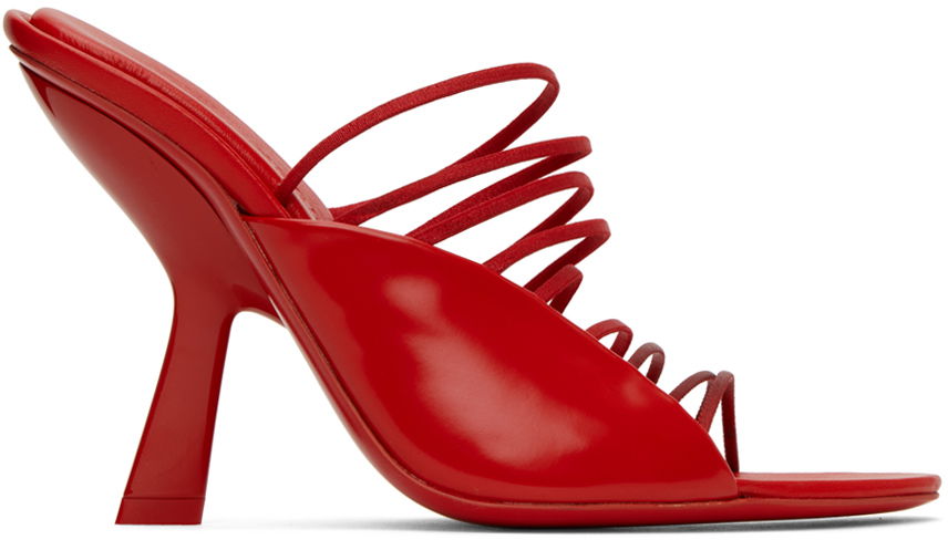 Tenisky a topánky FERRAGAMO Pointed Heeled Lace-Up Sandals Vínová | 760289, 0