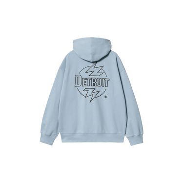 Mikina Carhartt WIP WIP Ablaze Logo Zip-Up Hoodie Modrá | I033623_9, 6