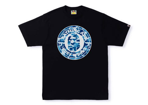Tričko BAPE ABC Camo Single Color Busy Works Tee Čierna | 1I30-110-006/1I70-110-025, 0