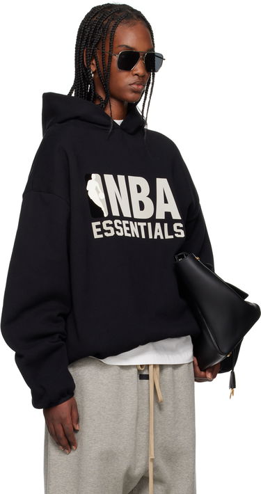 Mikina Fear of God ESSENTIALS NBA Graphic Print Pull Over Hoodie Čierna | 192AL246501F, 1