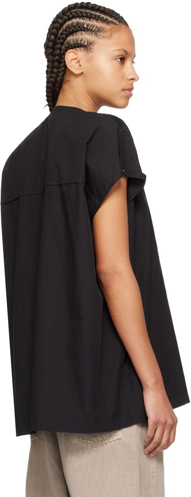 Tielko LEMAIRE Cap Sleeve Blouse Čierna | TO1185 LF1218, 2