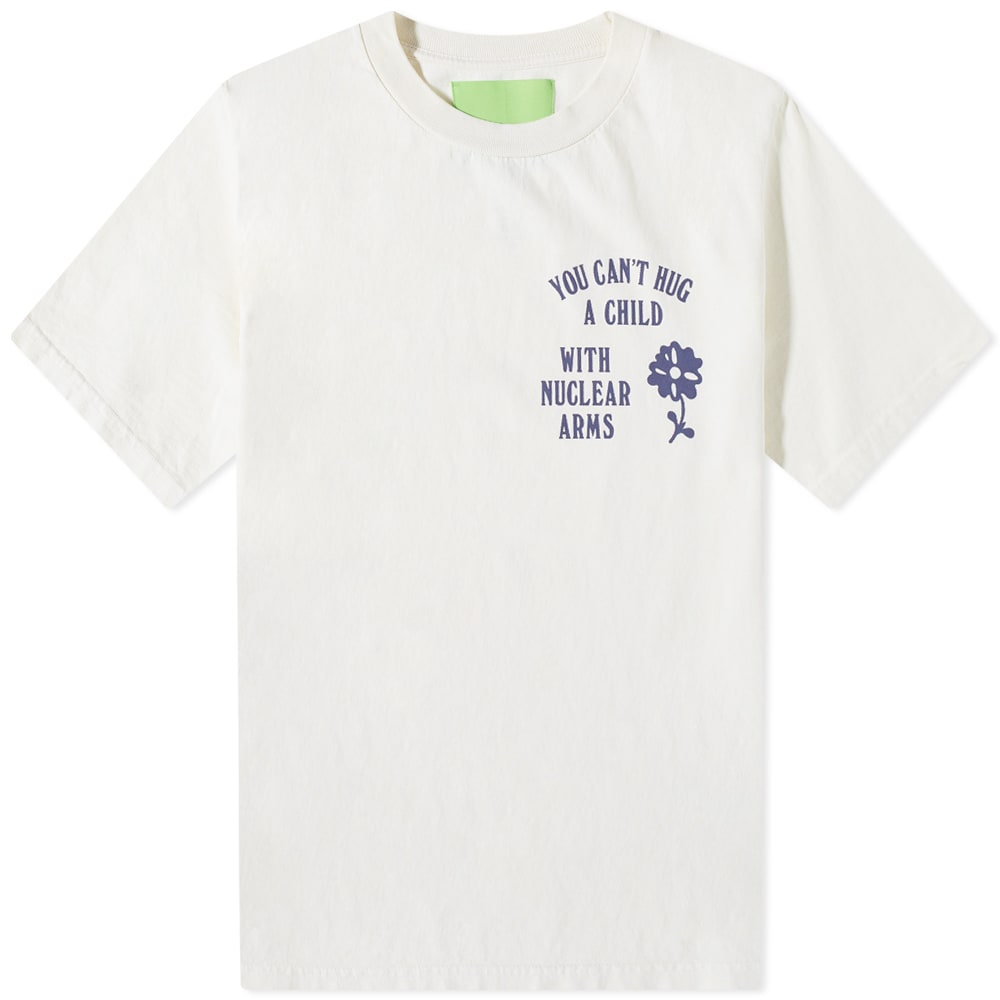 Tričko Mister Green Mister Green Nuclear Hugs Graphic T-Shirt Biela | MG-NHT-LW, 0