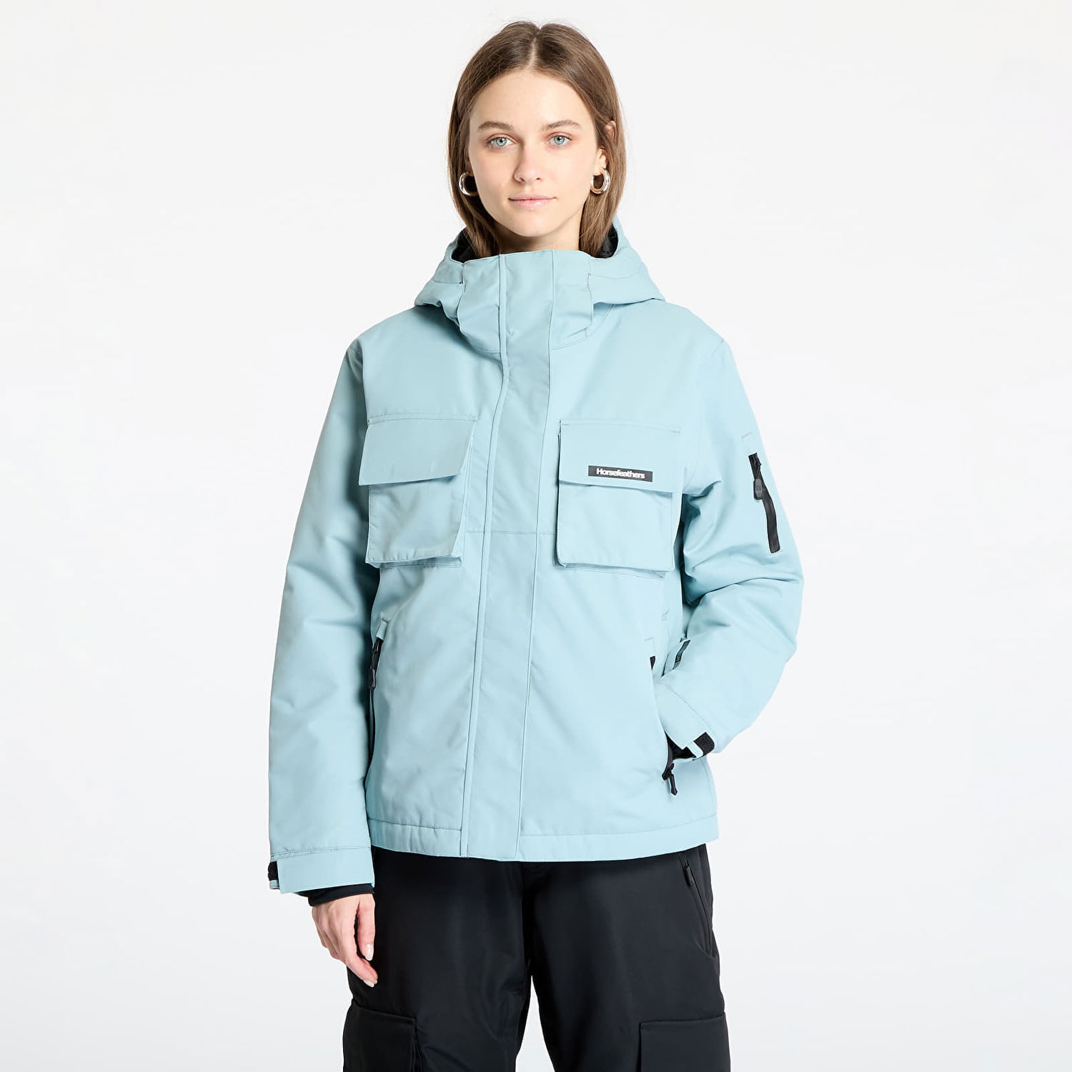 Parka Horsefeathers Rheie Insulated Jacket Modrá | OW221D, 0