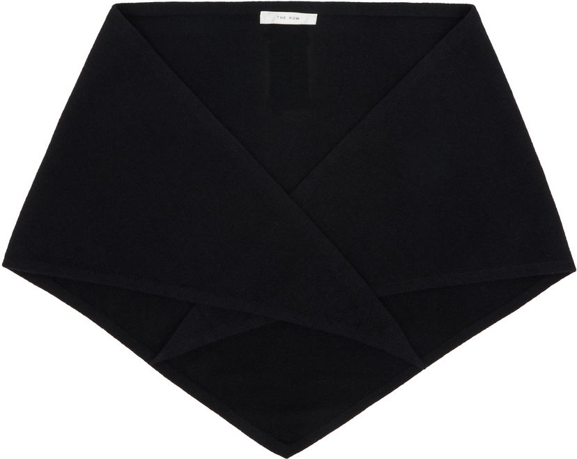 Šál The Row The Row Leomine Cashmere Scarf Čierna | 10070-Y556