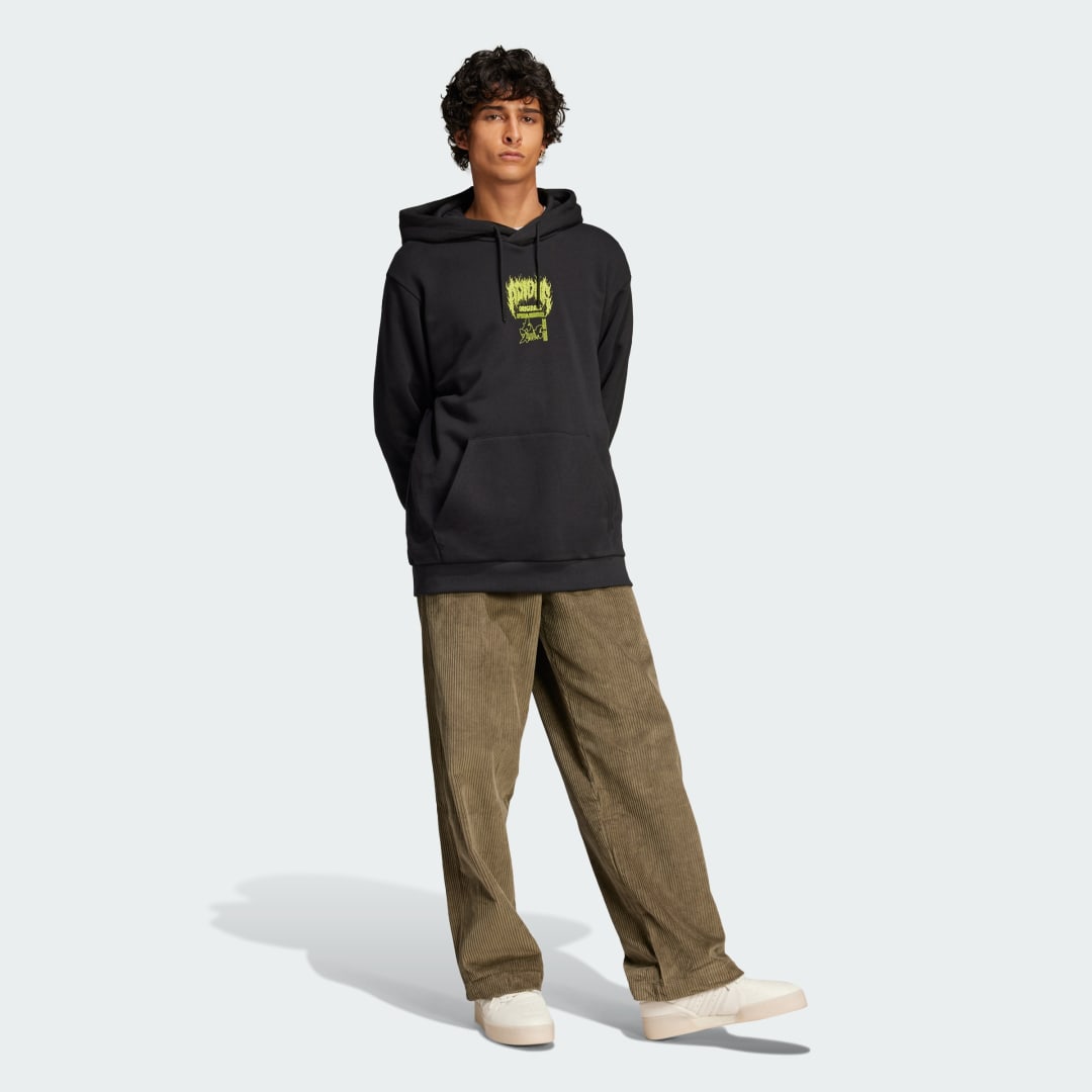 Mikina adidas Performance Q12 Training Supply Fashion Death Metal Sweatshirt Čierna | JN5703, 1