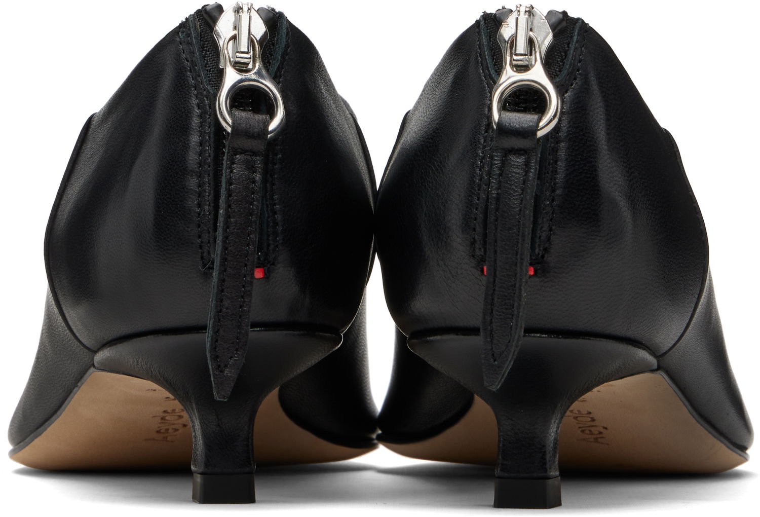 Šperky Aeyde Aeyde Virun Kitten Heel Pumps Čierna | A11-PU0626001001-225, 1