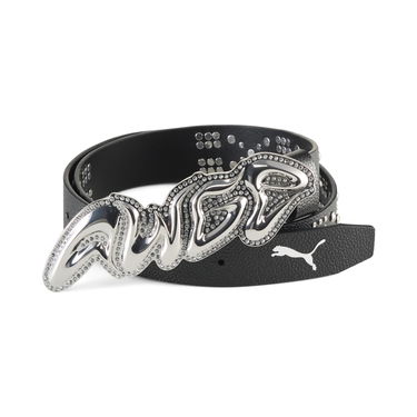 Opasok Puma A$AP ROCKY x PUMA AWGE Studded Rhinestone Buckle Belt Čierna | 055008_01, 0